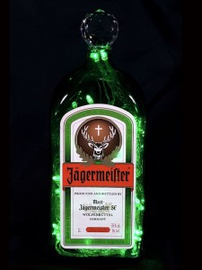 Jagermeister Liquor Bottle Light